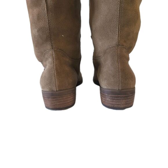 Sole Society Calypso Riding Boots, Women's Size 8, Brown Suede Leather - Picture 5 of 8
